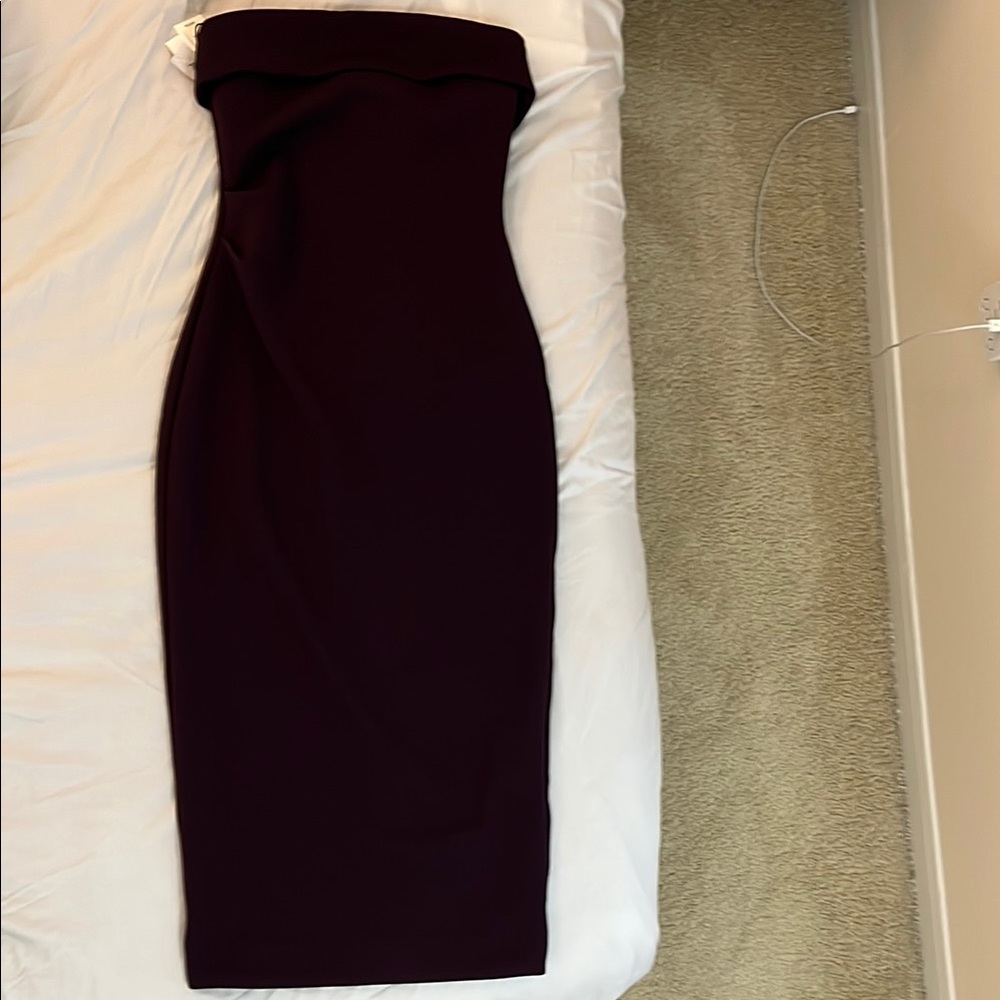 Aritzia Babaton Eyecatcher Midi Dress Noble - Picture 5 of 7